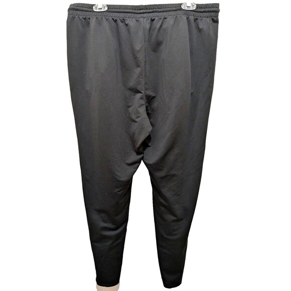 PINK Active Pants XXL Black  Victorias Secret  Zipper Down Each Leg  Pull On - Picture 3 of 10